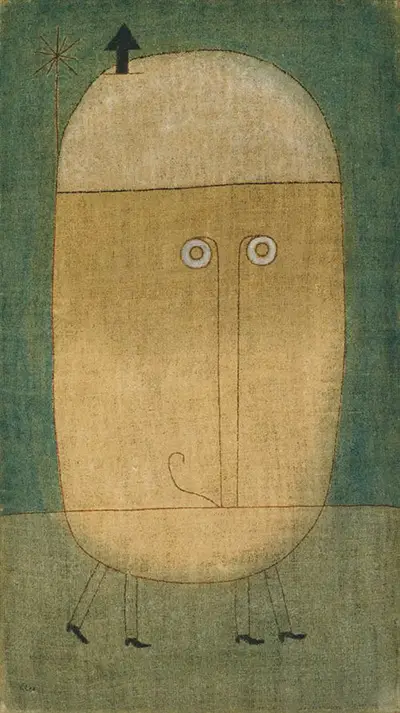 Maske der Angst Paul Klee